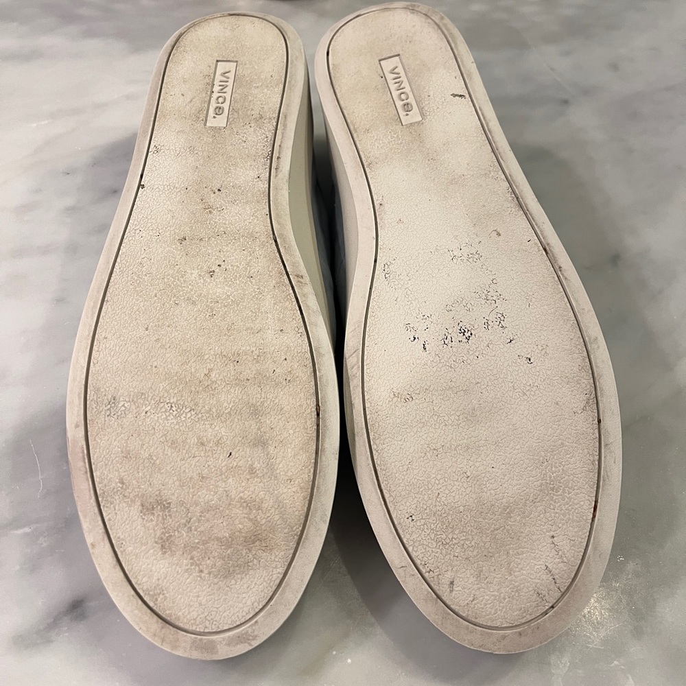 Vince Ginelle Pale Turquoise Slip-On Sneakers Size 9.5 - Picture 6 of 8